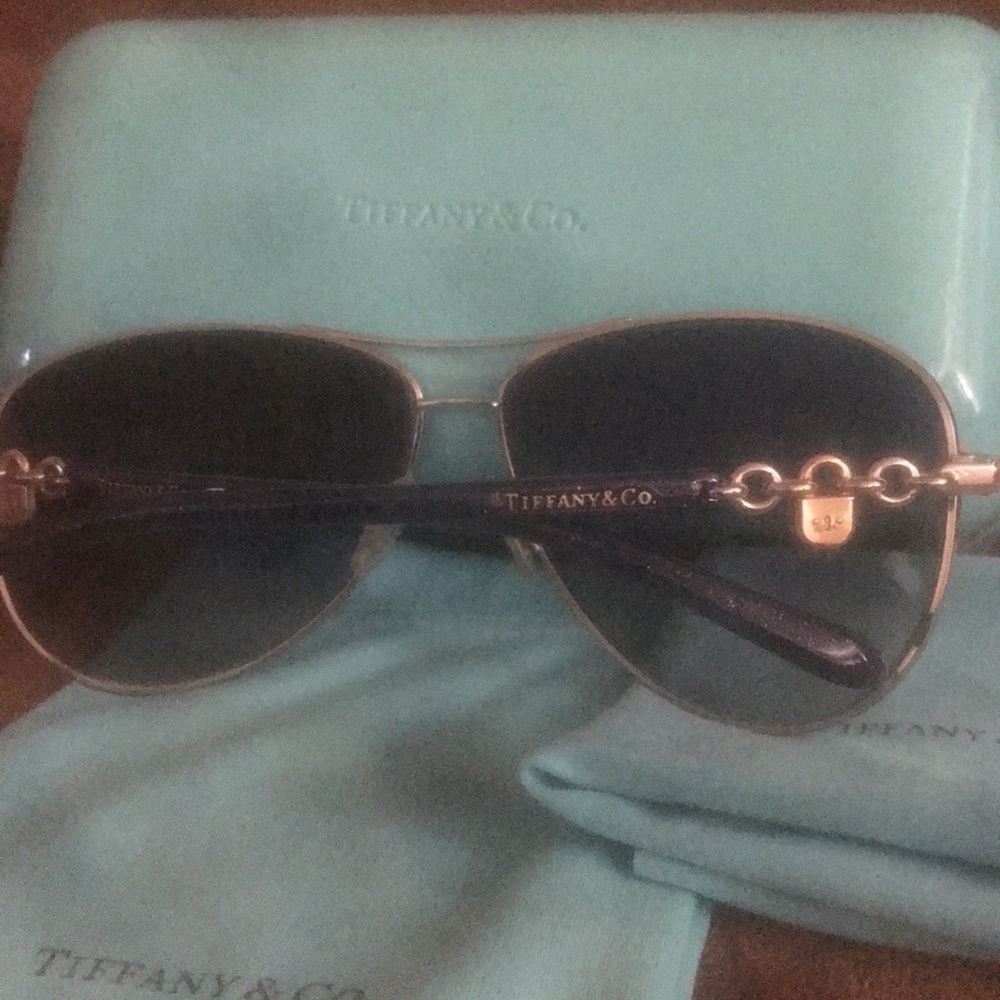 Tiffany & Co TF 3034 6066/4L silver / glitter blue